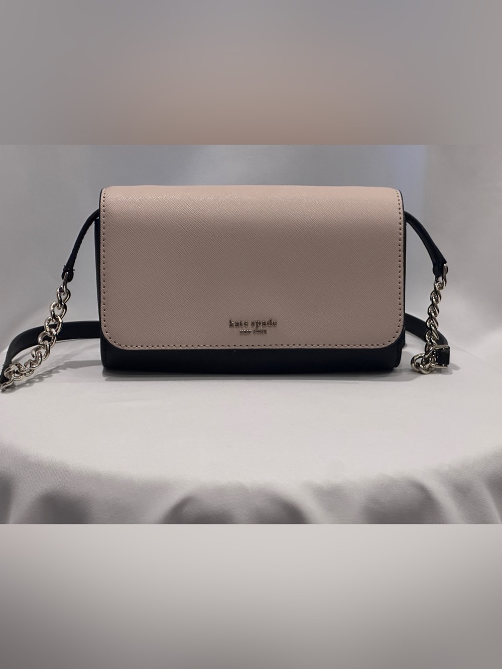 kate spade New York Black & Blush Crossbody Shoulder Bag NWOT
